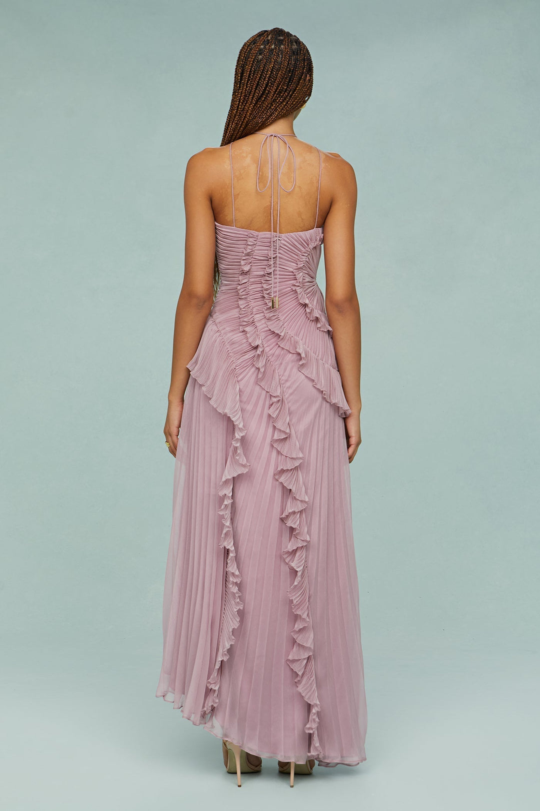 Estelle - Elegant Maxi Halter Dress