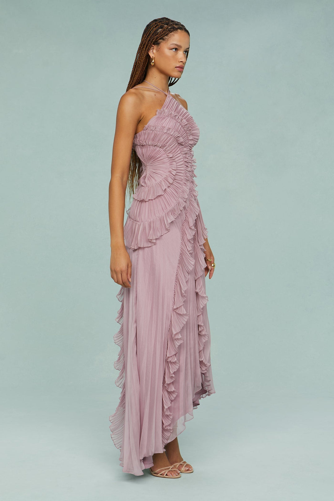 Estelle - Elegant Maxi Halter Dress