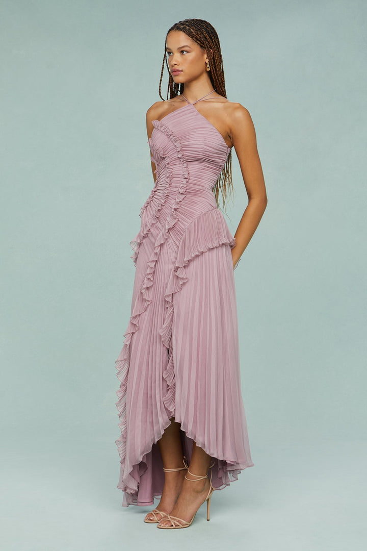 Estelle - Elegant Maxi Halter Dress
