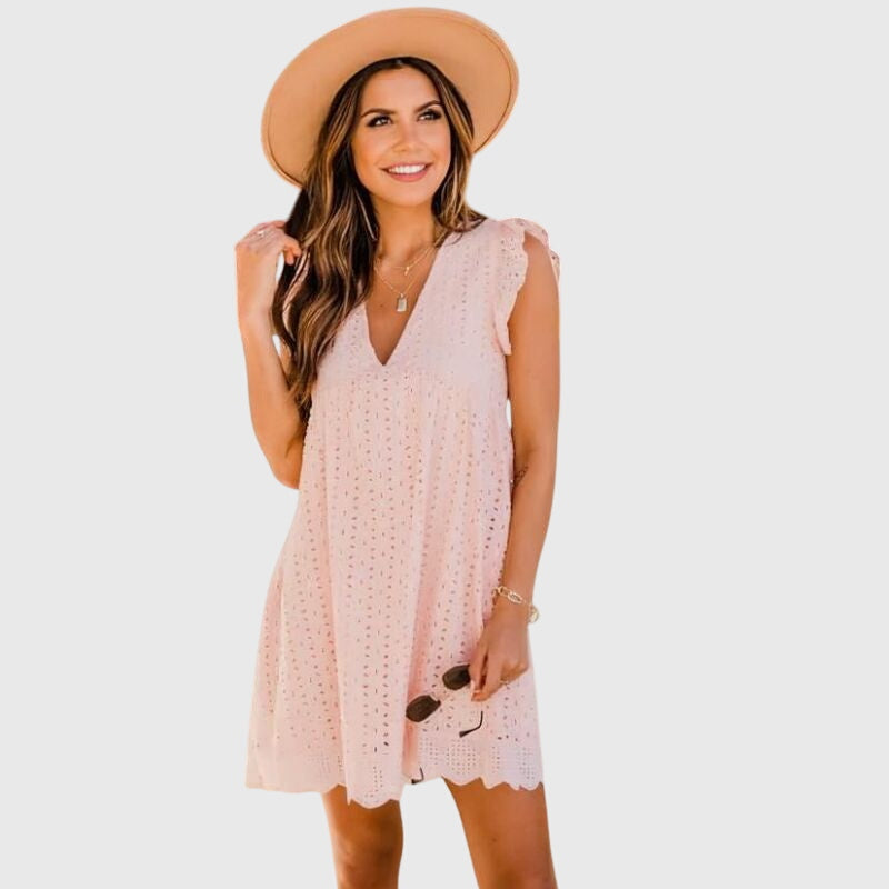 Diana - Chic Summer Dress with Built-in Pockets
