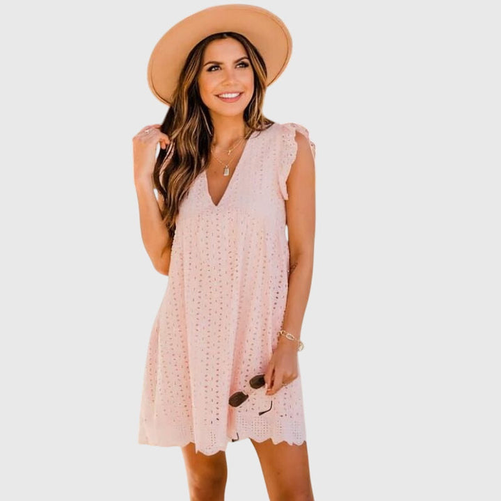 Diana - Chic Summer Dress with Built-in Pockets