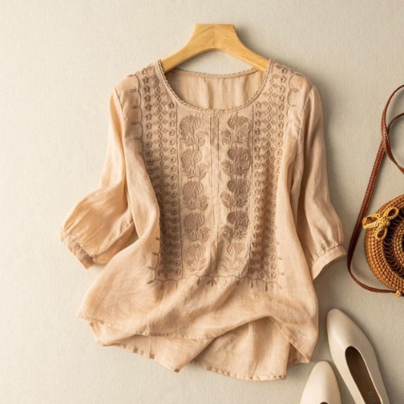 Adele - Prestige Viscose Spring Blouse