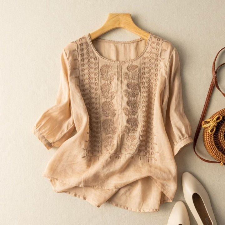 Adele - Prestige Viscose Spring Blouse