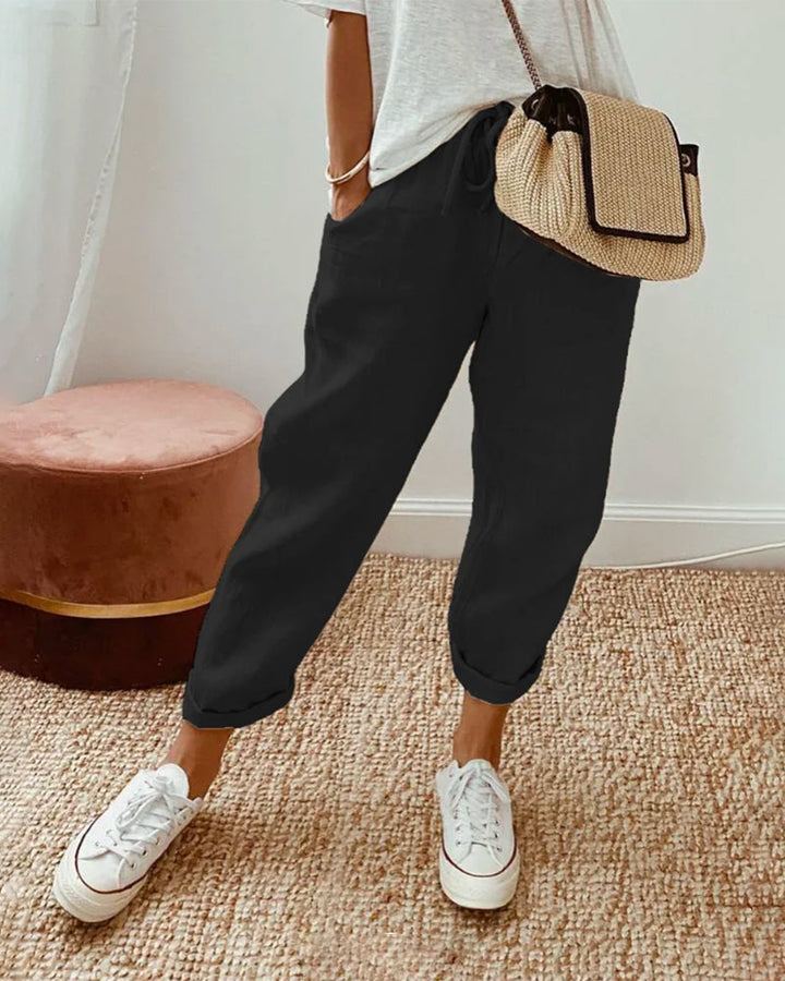 Remy - Elegant Waistband Spring Trousers