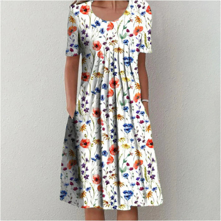 Oly - Elegant Lightweight Floral Dress