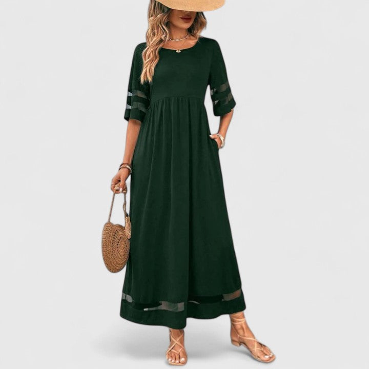 Yvaine  - Elegant Summer Maxi Dress