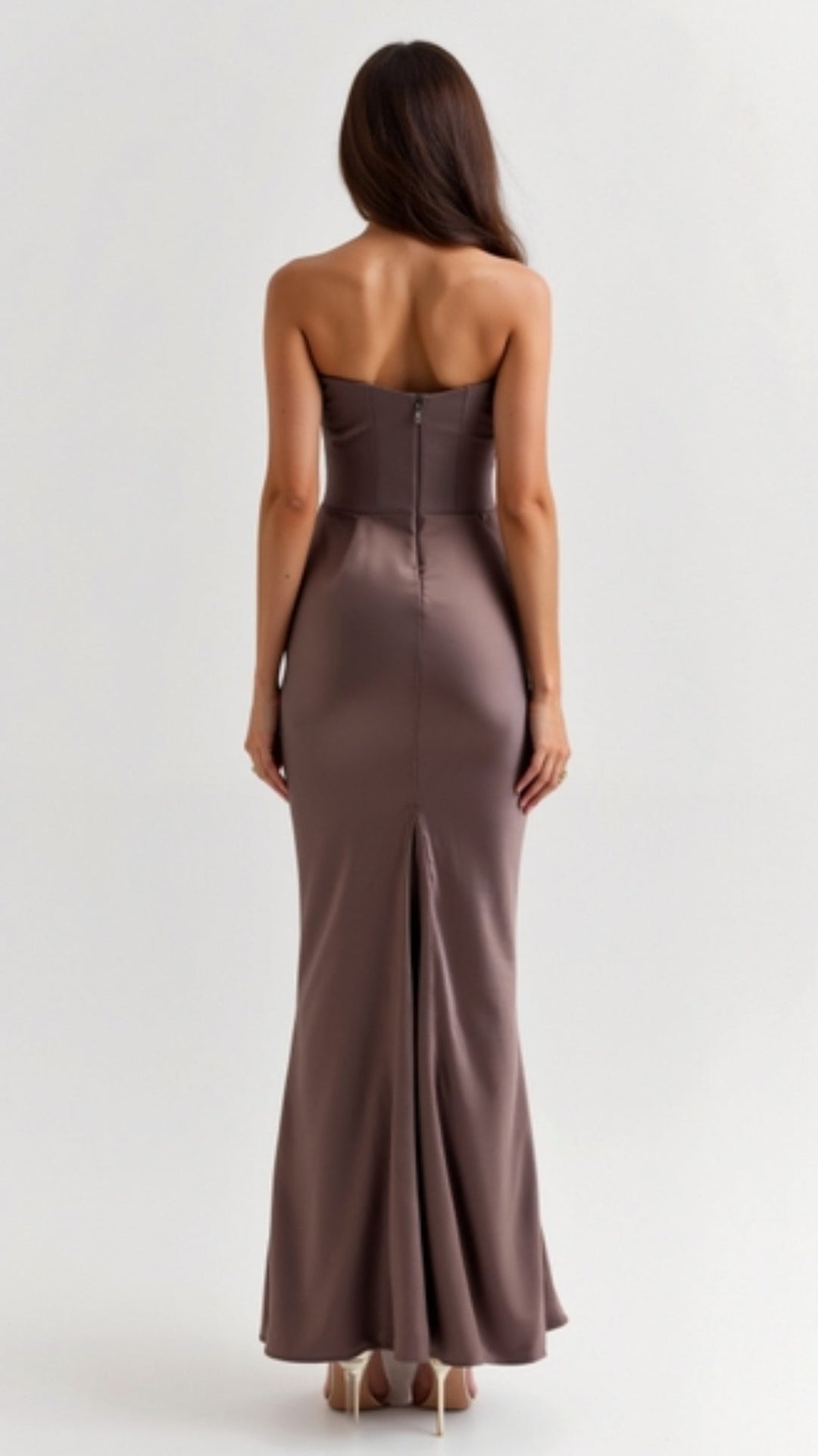 Ana | Women Wedding Guest Strapless Maxi Dress