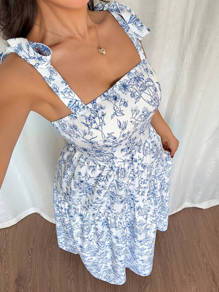 Romy - Elegant Floral Summer Dress