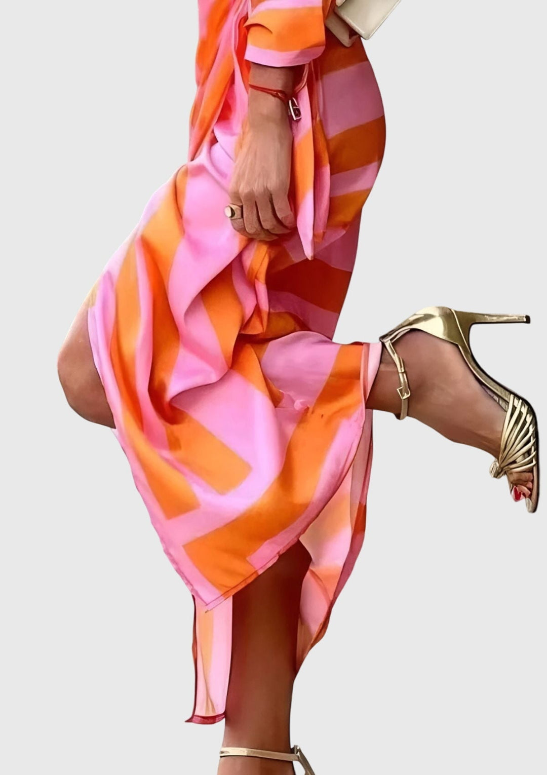 Everly - Elegant Wrap Summer Maxi Dress