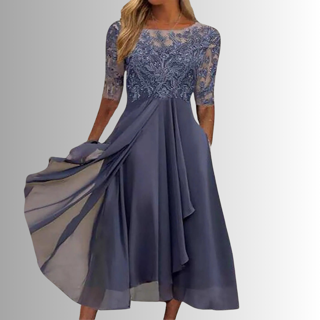Rhonda - Elegant Lace Dress For Women