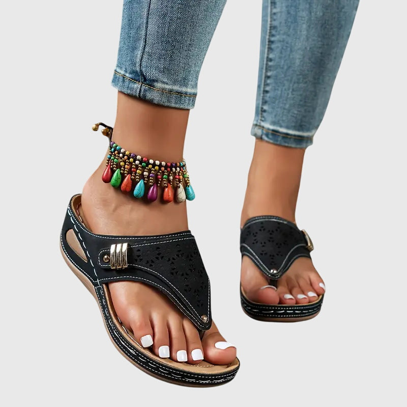Kaylie - Orthopedic Platform Sandals