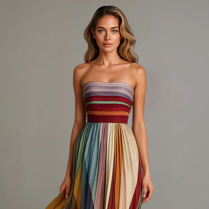 Judith - Women Holiday Glam Maxi Dress