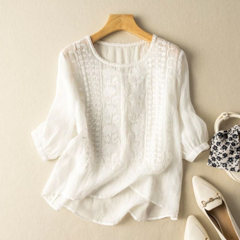 Adele - Prestige Viscose Spring Blouse