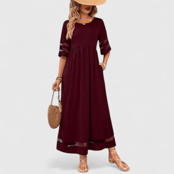 Yvaine  - Elegant Summer Maxi Dress
