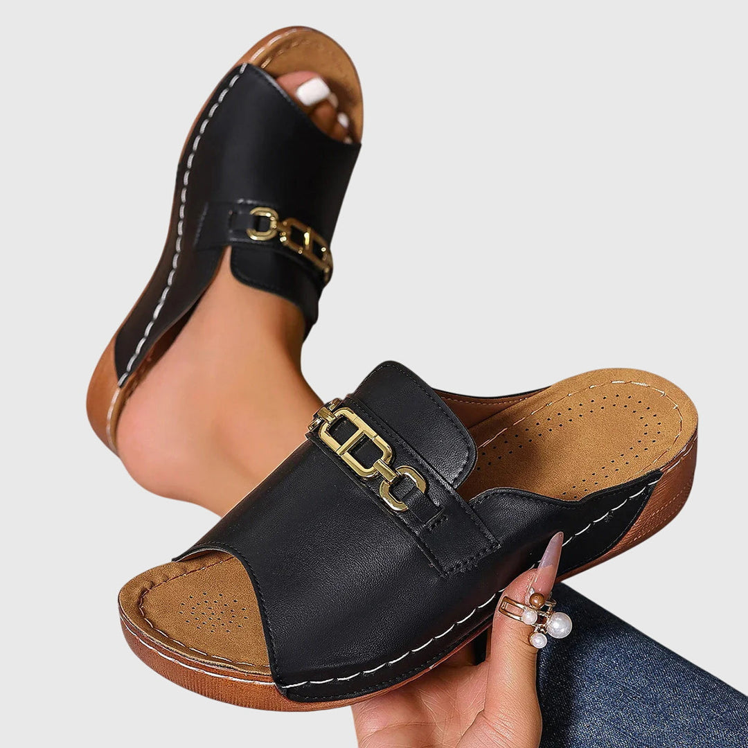 Kimberly - Comfy Slip On Sandals