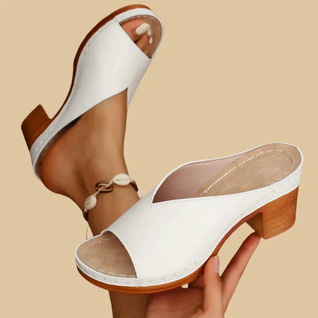Lisa - Women Sandals with Thick Heels