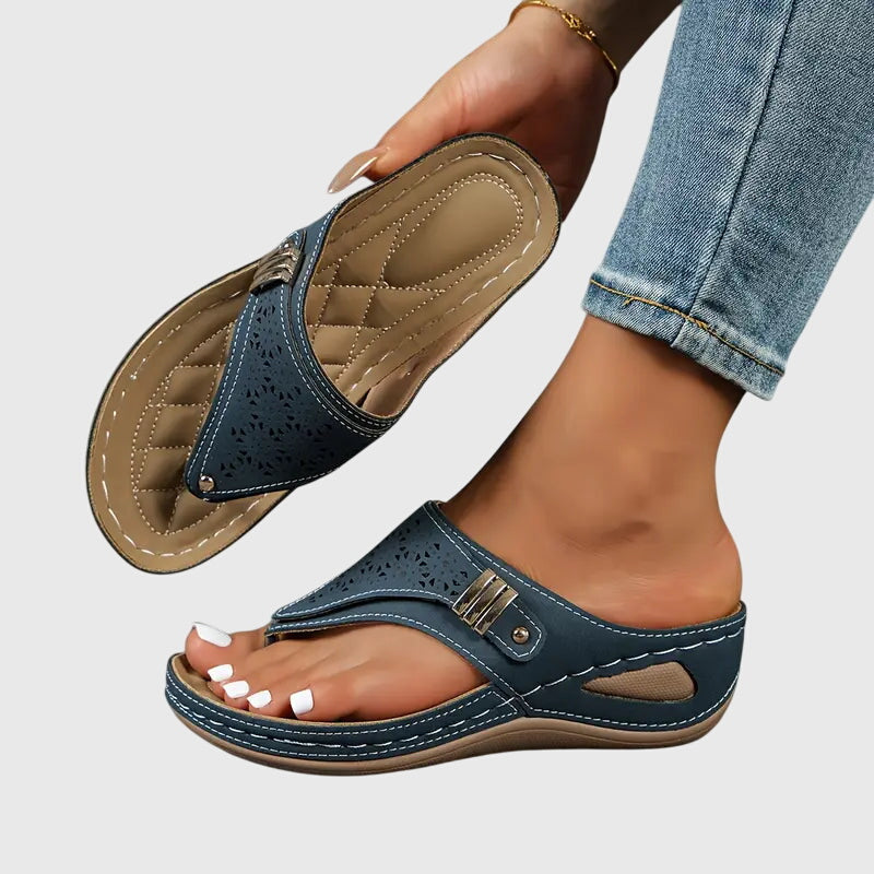 Kaylie - Orthopedic Platform Sandals