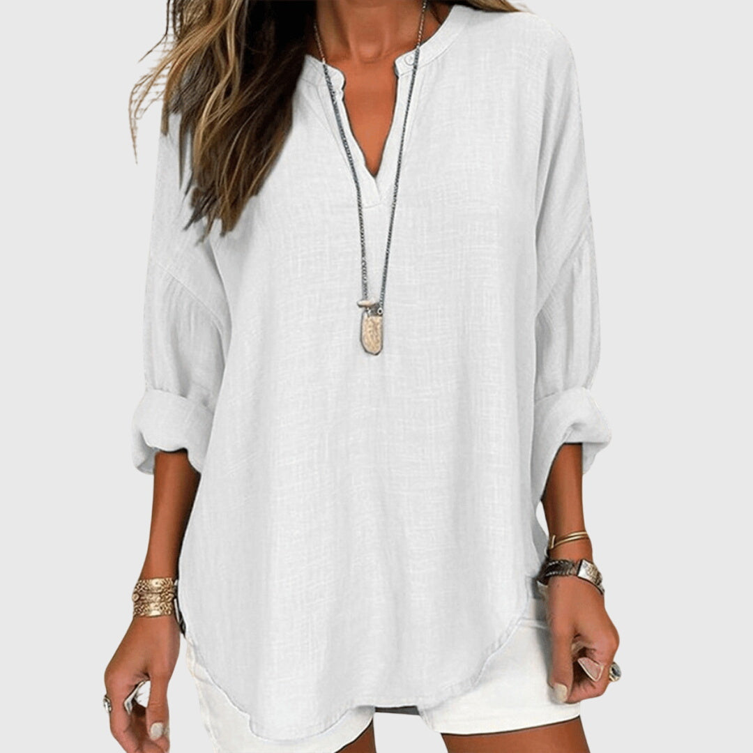 Lenara - Flowy Elegant Summer Shirt