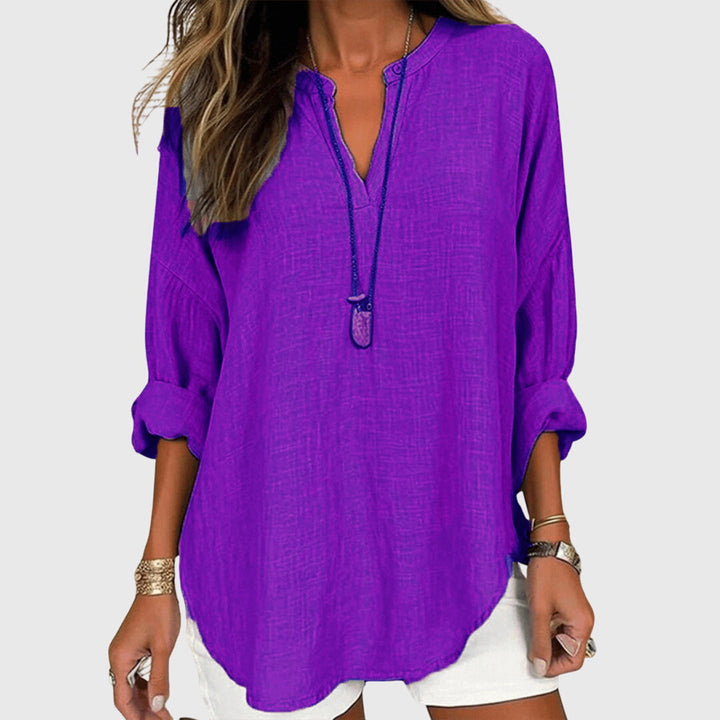 Lenara - Flowy Elegant Summer Shirt