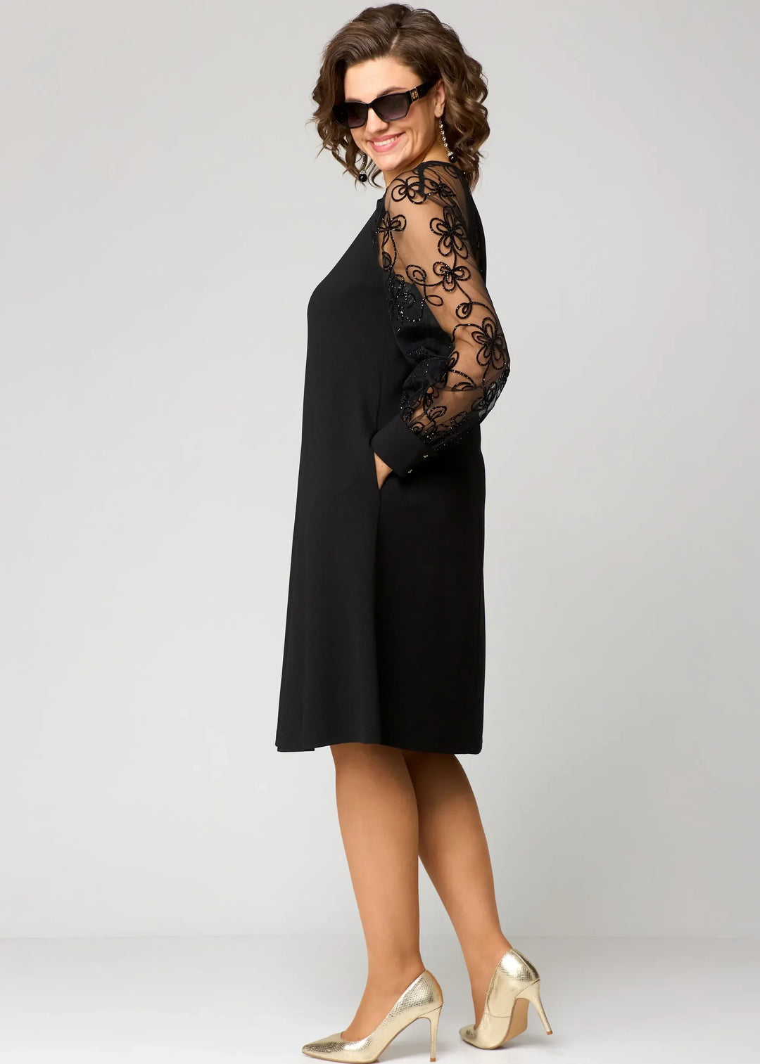 Edris - Elegant Lace Dress For Women