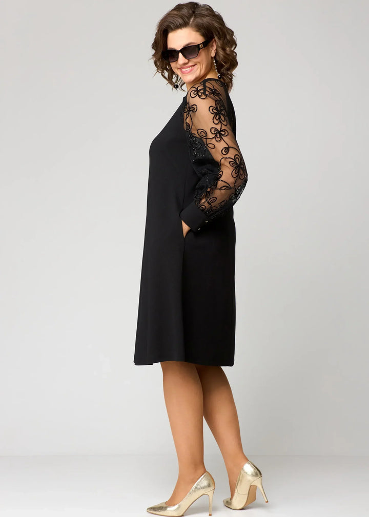 Edris - Elegant Lace Dress For Women