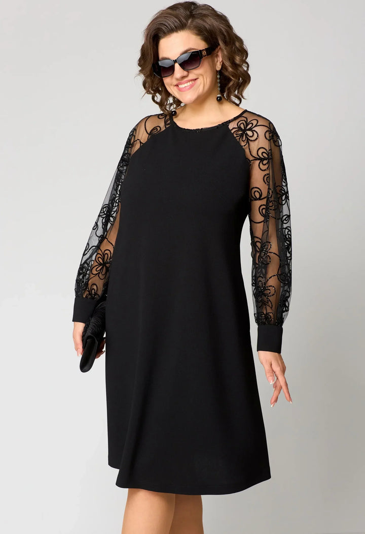 Edris - Elegant Lace Dress For Women