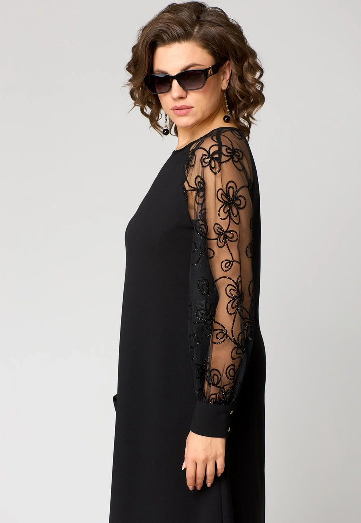 Edris - Elegant Lace Dress For Women