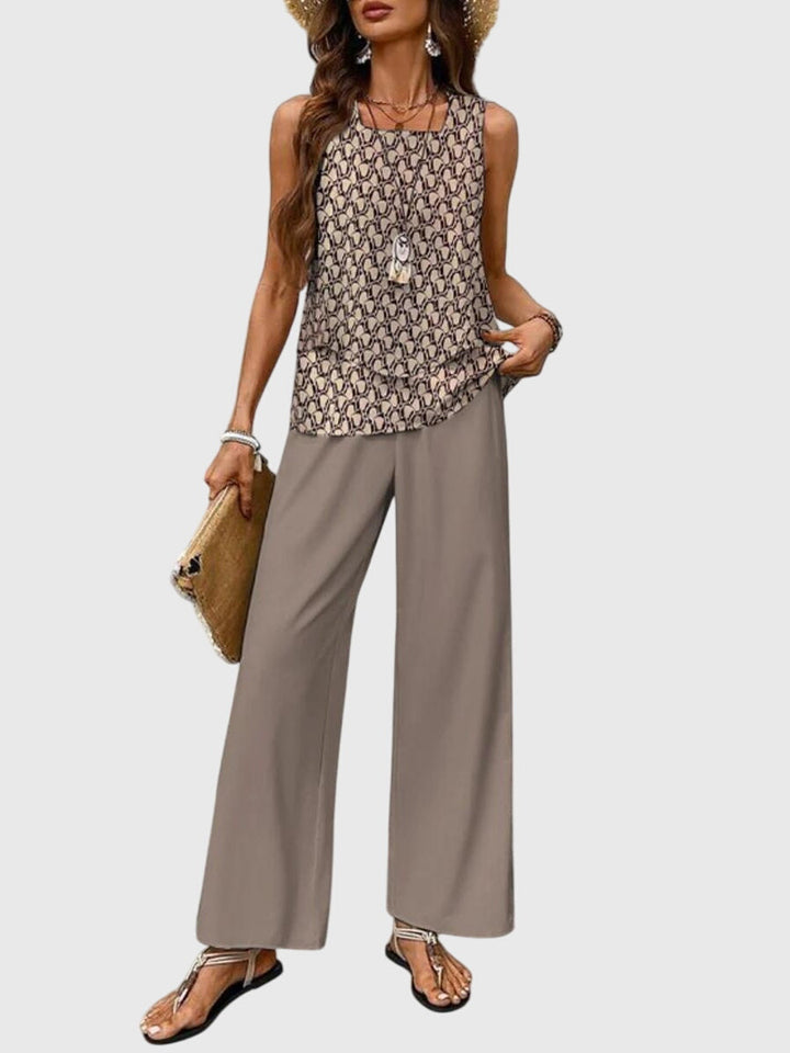 Brenda - Elegant 2-Piece Summer Set