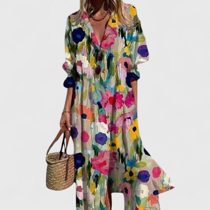 Paula - Elegant Boho Dress For Women