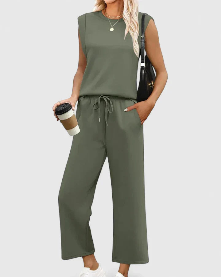 Olyzette - Comfortable Two-Piece Spring Set
