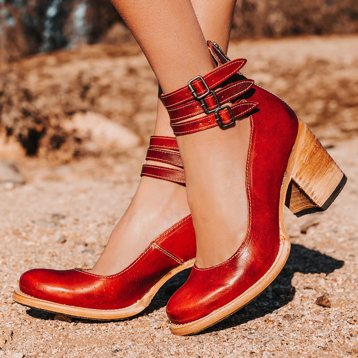 Eva - Elegant and Comfortable Wedge Sandals