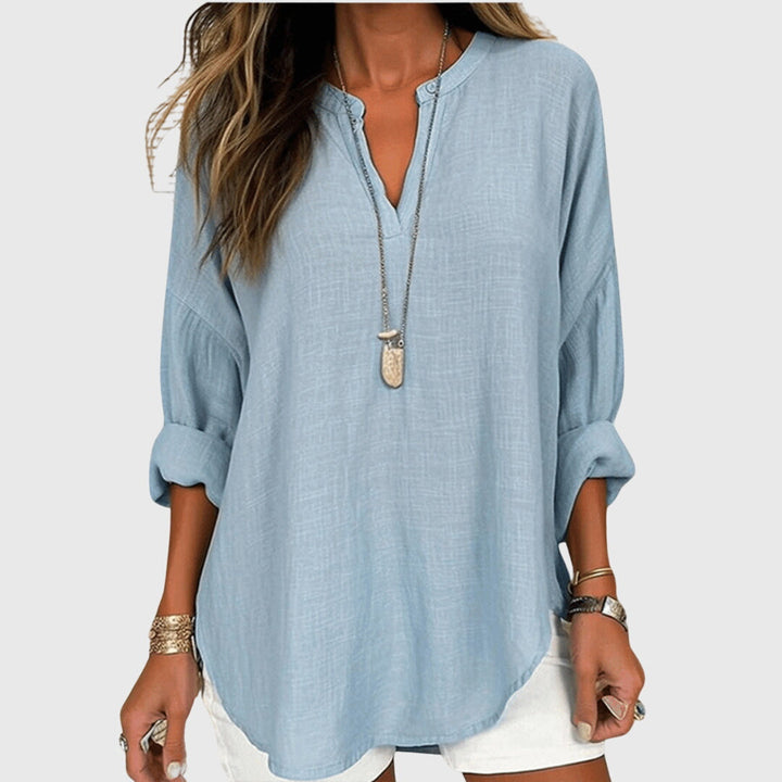 Lara - Flowy Elegant Beach Shirt