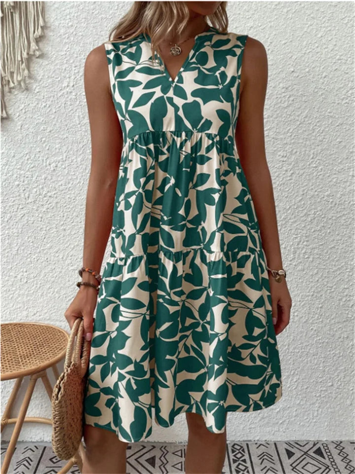 Beverly - Blooming Flowy Summer Midi Dress