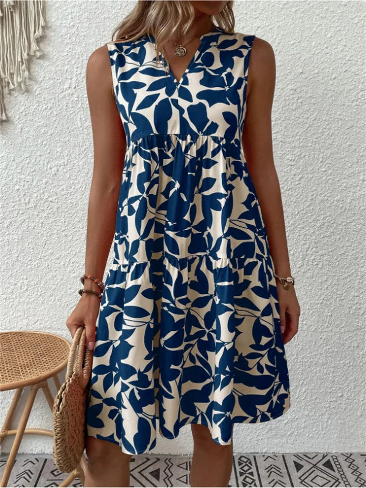 Beverly - Blooming Flowy Summer Midi Dress