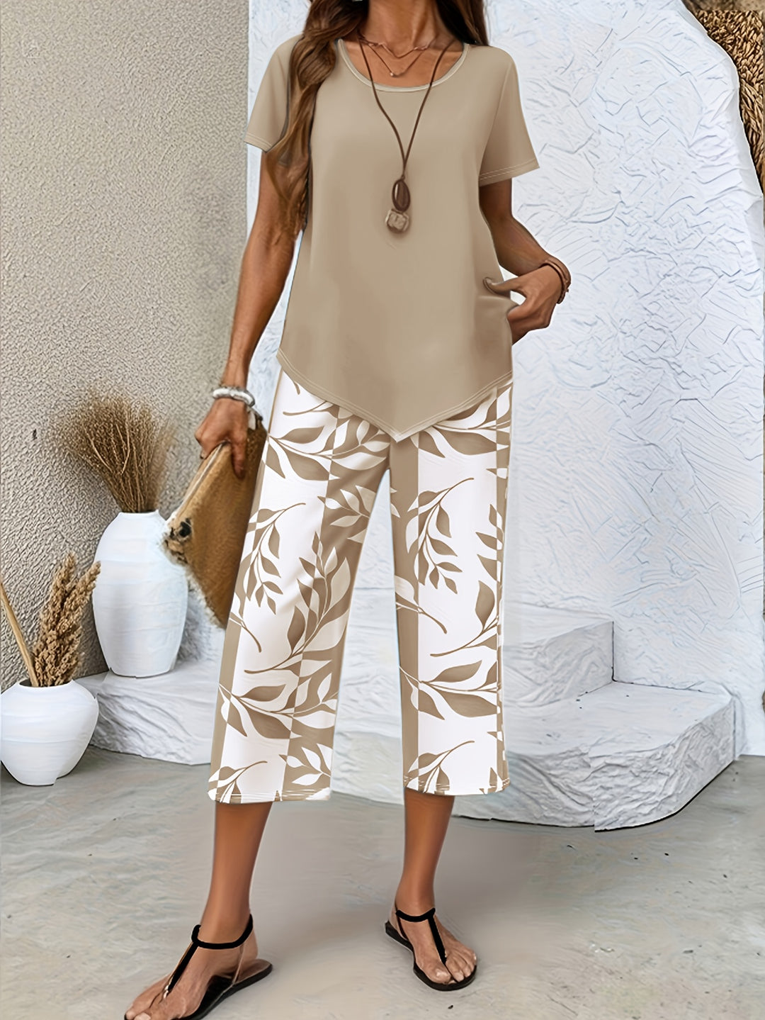 Saunie - Casual 2-Piece Summer Set