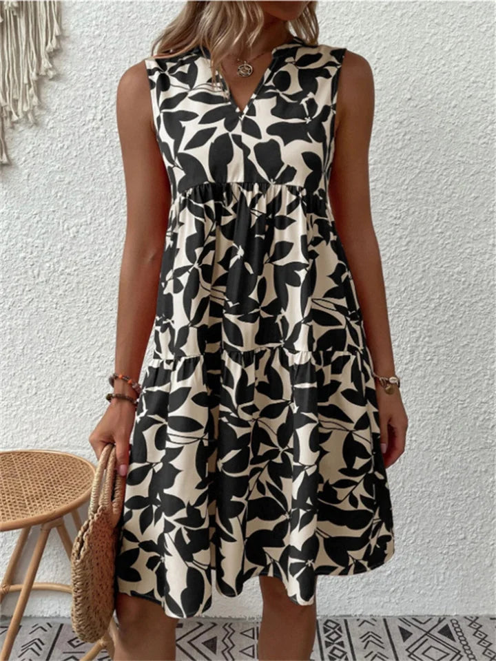 Beverly - Blooming Flowy Summer Midi Dress