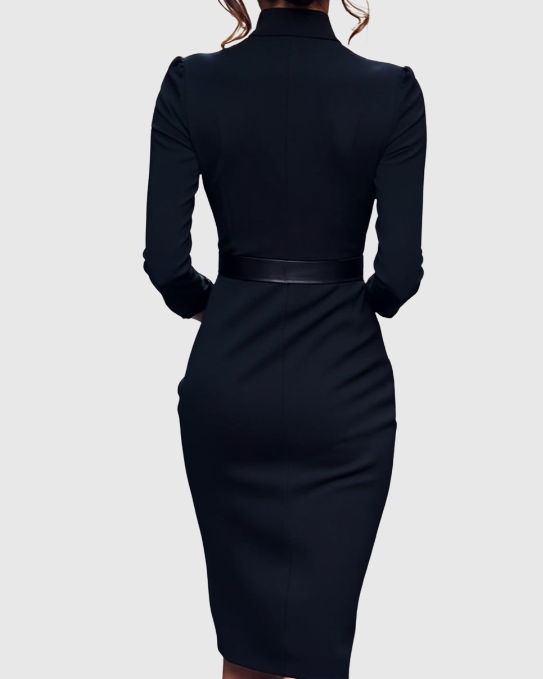 Claribel - Elegant Refined Midi Dress