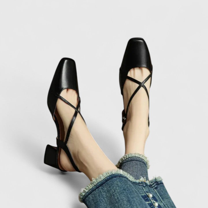 Mikaela - Elegant Mini Heel Sandals
