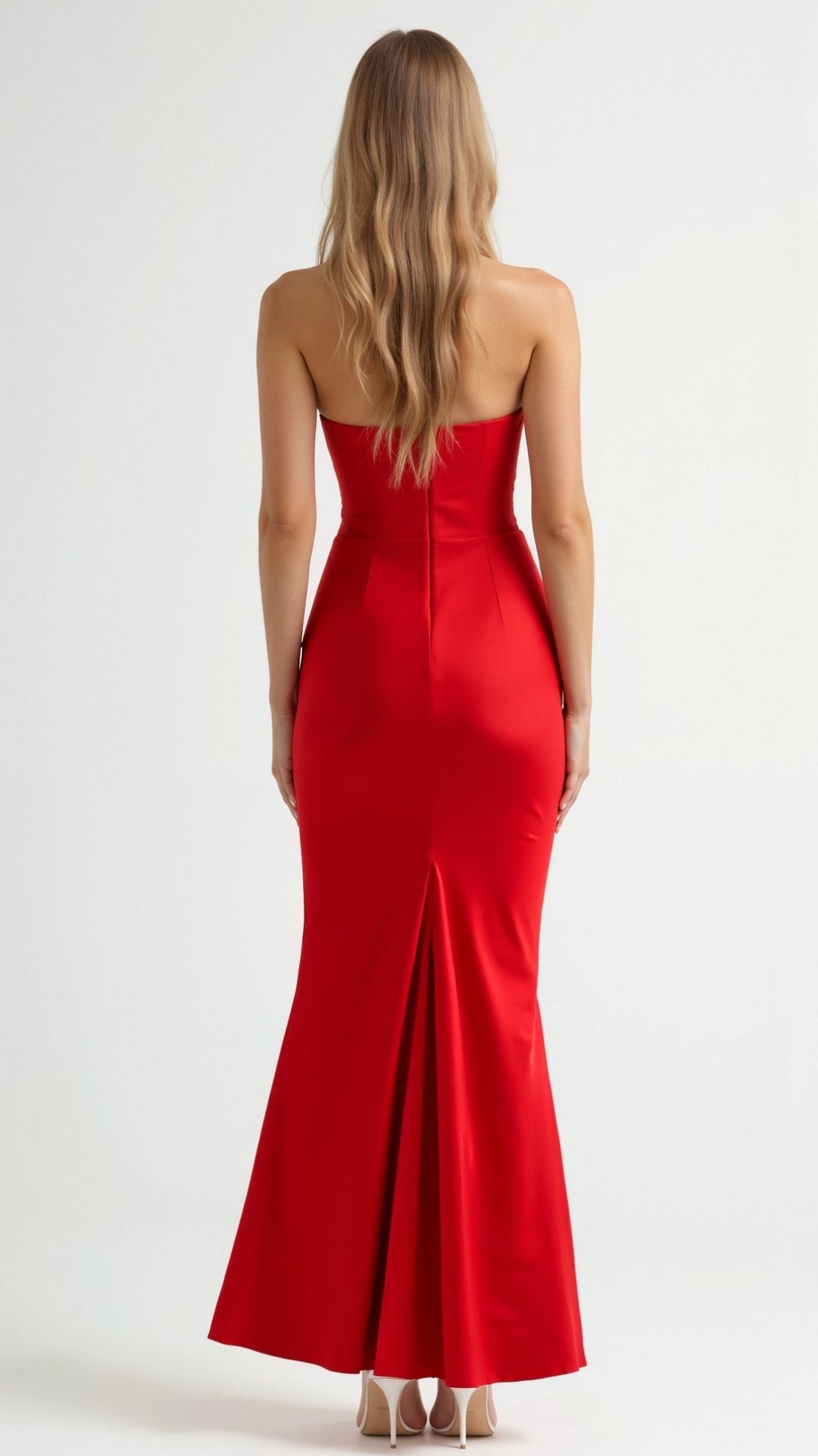 Ana | Women Wedding Guest Strapless Maxi Dress