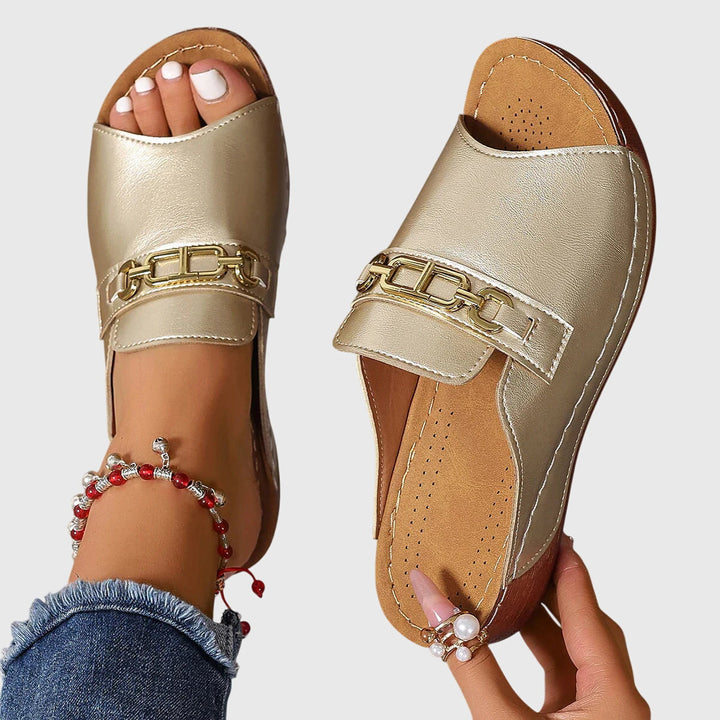 Kimberly - Comfy Slip On Sandals