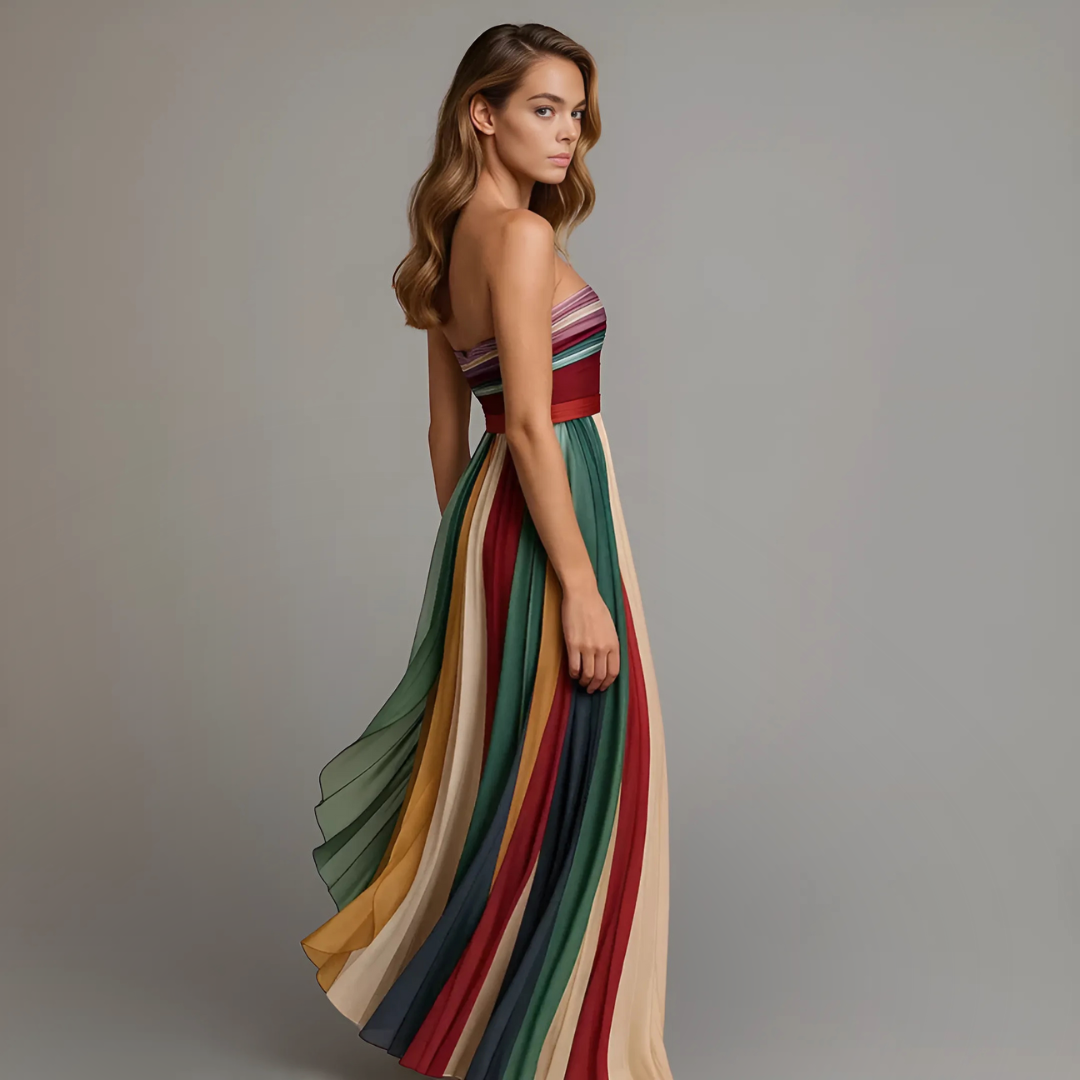 Judith - Women Holiday Glam Maxi Dress