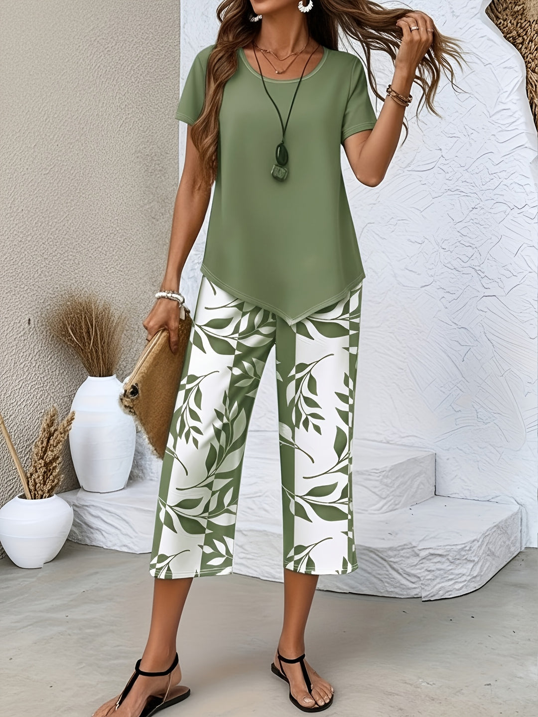 Saunie - Casual 2-Piece Summer Set