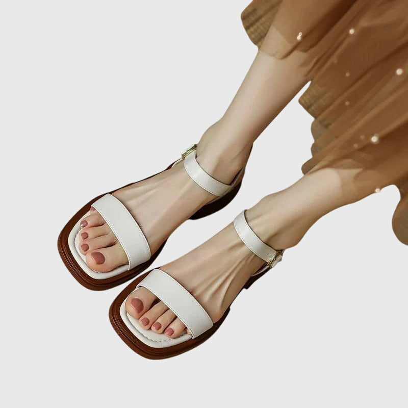 Celestia - Orthopedic Leather Sandals