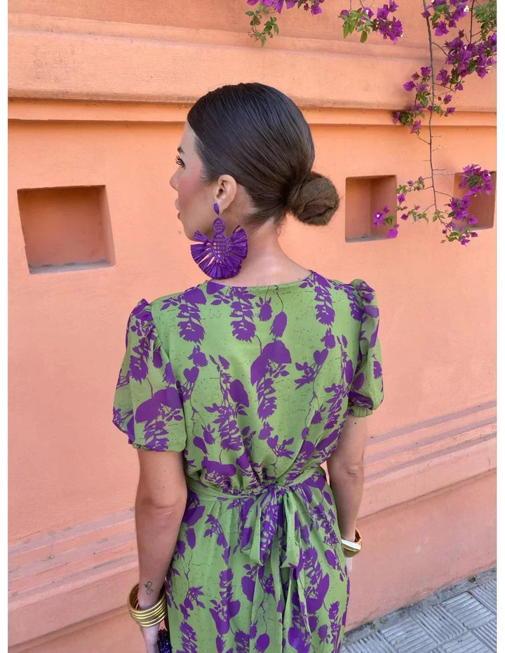 Kiera - Sophisticated Floral Summer Dress