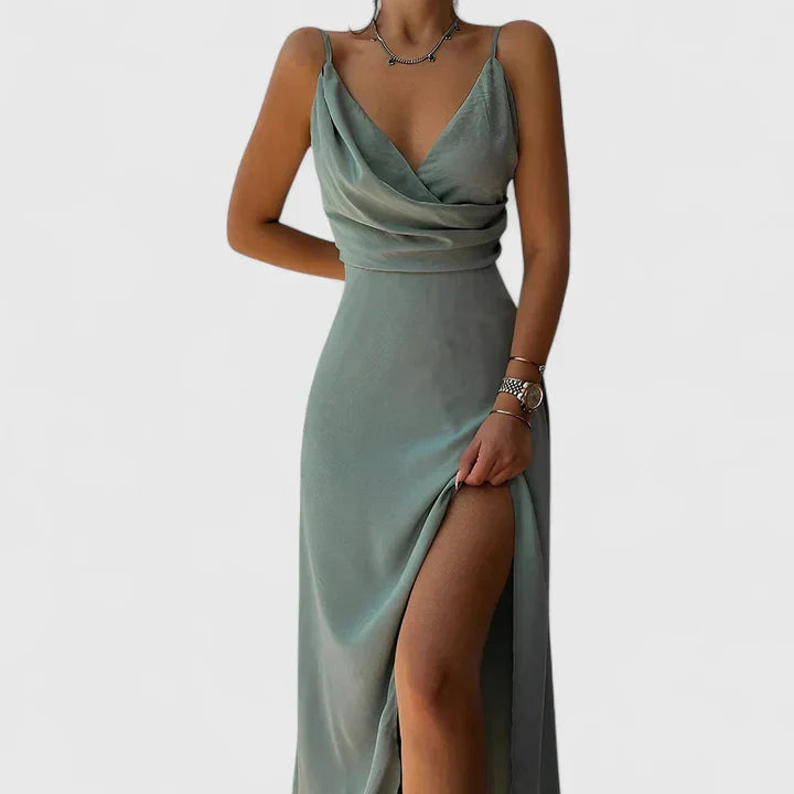 Thaliora  - Women Elegant Wedding Guest Dress