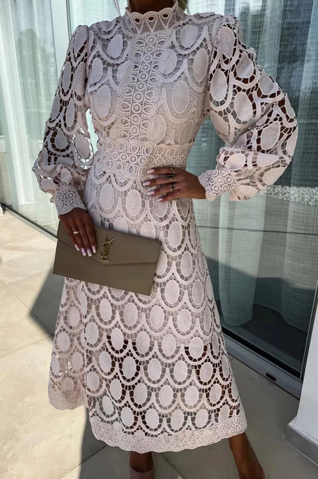 Joyce - Elegant Lace Dress For Women