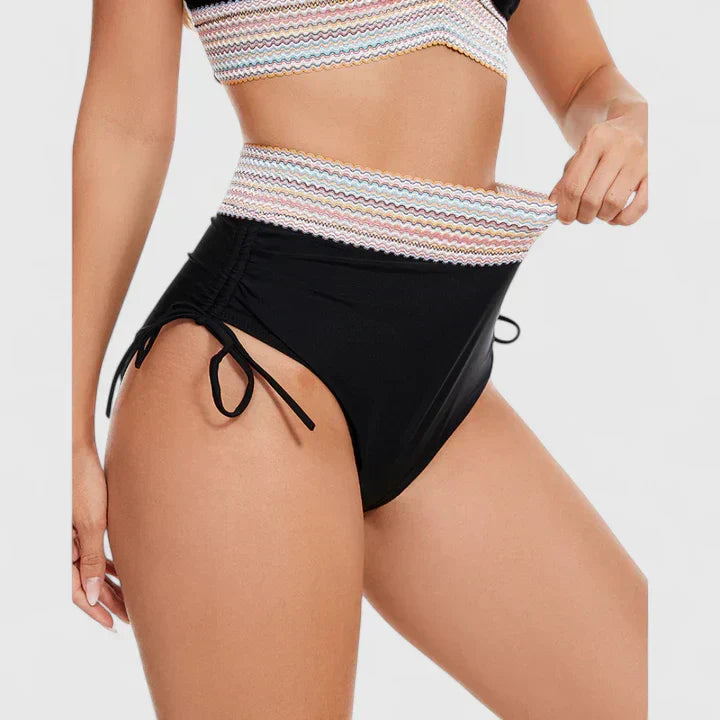Penelope - Women’s High-Waisted Bikini Swimsuit
