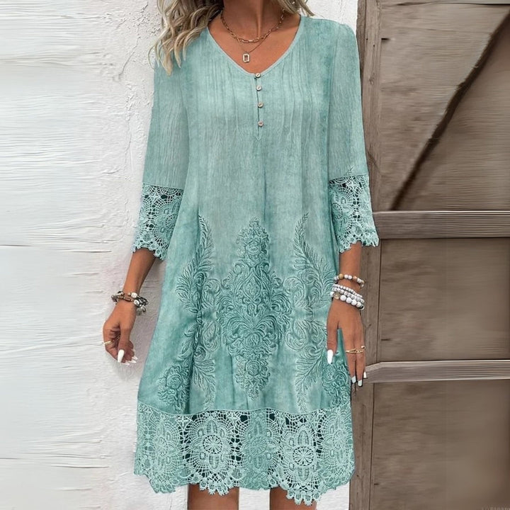 Jenna - Women Floral Summer Midi Dress