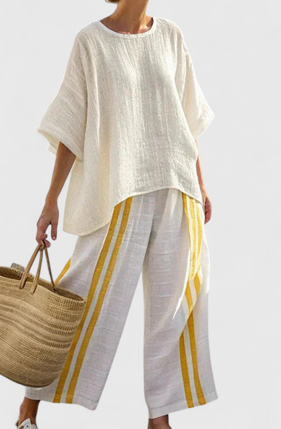 Rosavina - Comfortable Spring Two-Piece Set
