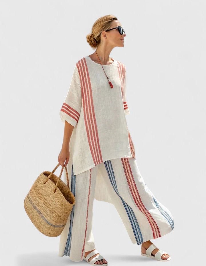 Rosavina - Comfortable Spring Two-Piece Set